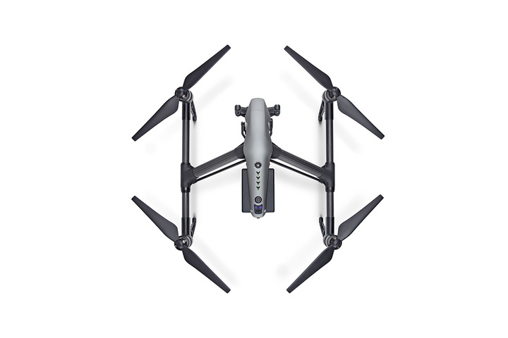 DJI Inspire 2 above